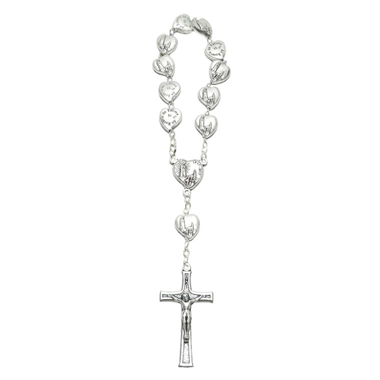 Decade rosary allusive to the Heart of Fatima