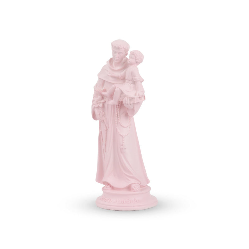 Saint Anthony pink statue