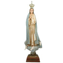 Our Lady of Fátima in recycled polystyrene measuring 36 cm