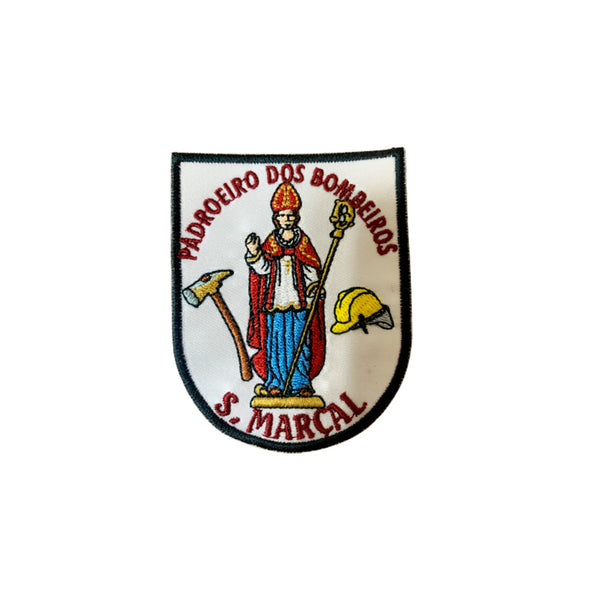 Haftowany emblemat Świętego Floriana