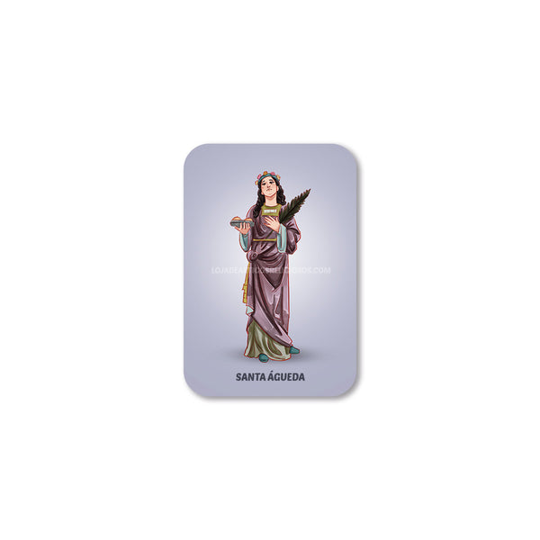 Saint Agatha Magnet