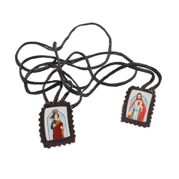 Saint Adrian Fabric Scapular