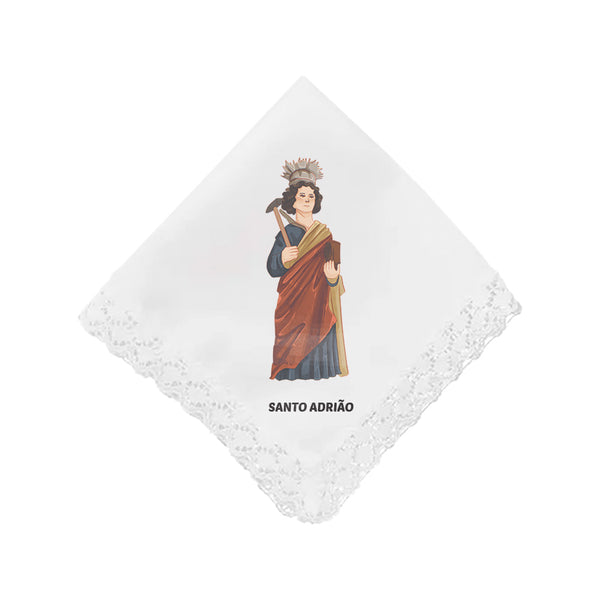 Saint Adrian handkerchief