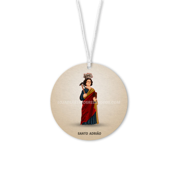 Saint Adrian car air freshener