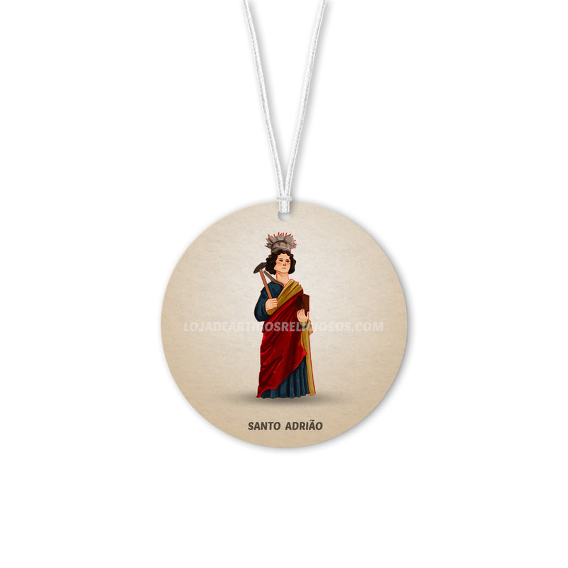 Saint Adrian car air freshener