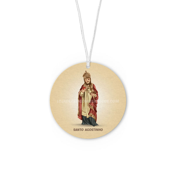 Saint Augustine Car Air Freshener