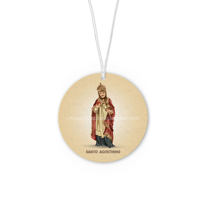 Saint Augustine Car Air Freshener