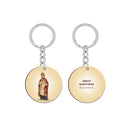 Saint Augustine Keychain