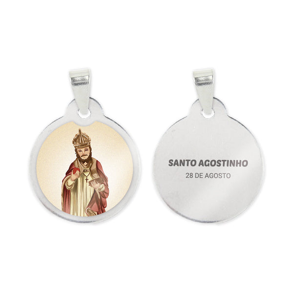 Saint Augustine Steel Medal