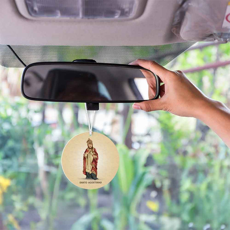 Saint Augustine Car Air Freshener