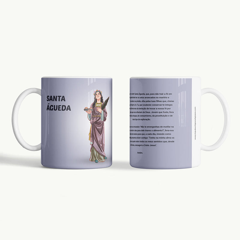 Saint Agatha mug