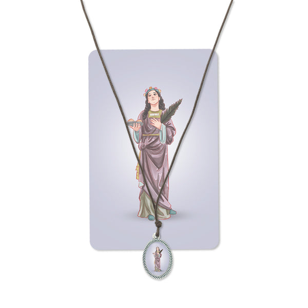 Saint Agatha Necklace