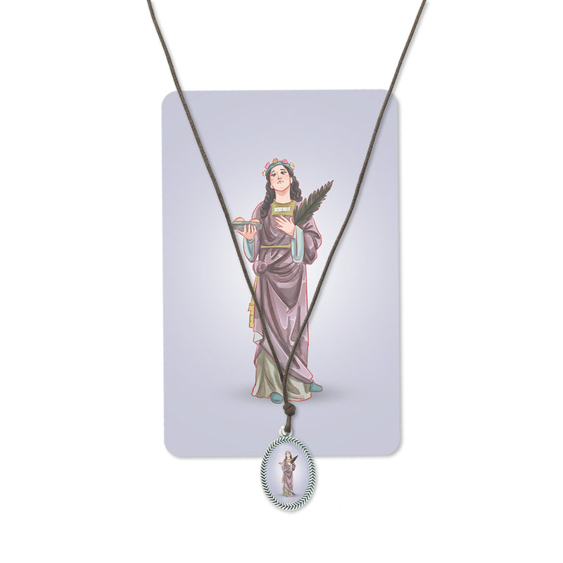 Saint Agatha Necklace