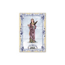 Saint Agatha tile panel 30 cm x 45 cm