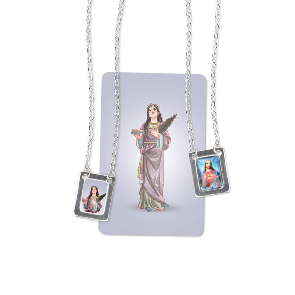Saint Agatha Scapular