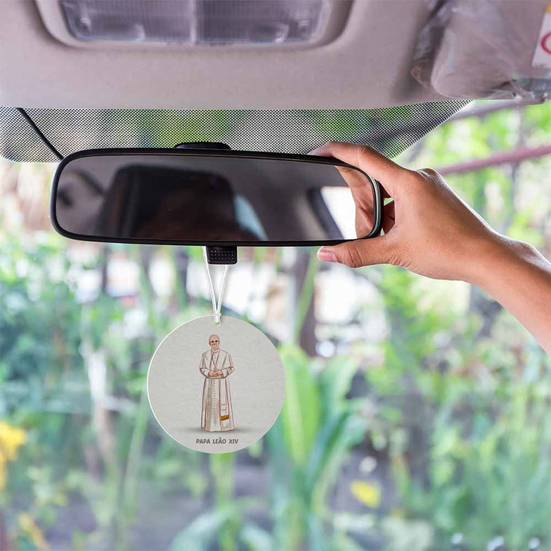 Pope Leo XIV Car Air Freshener