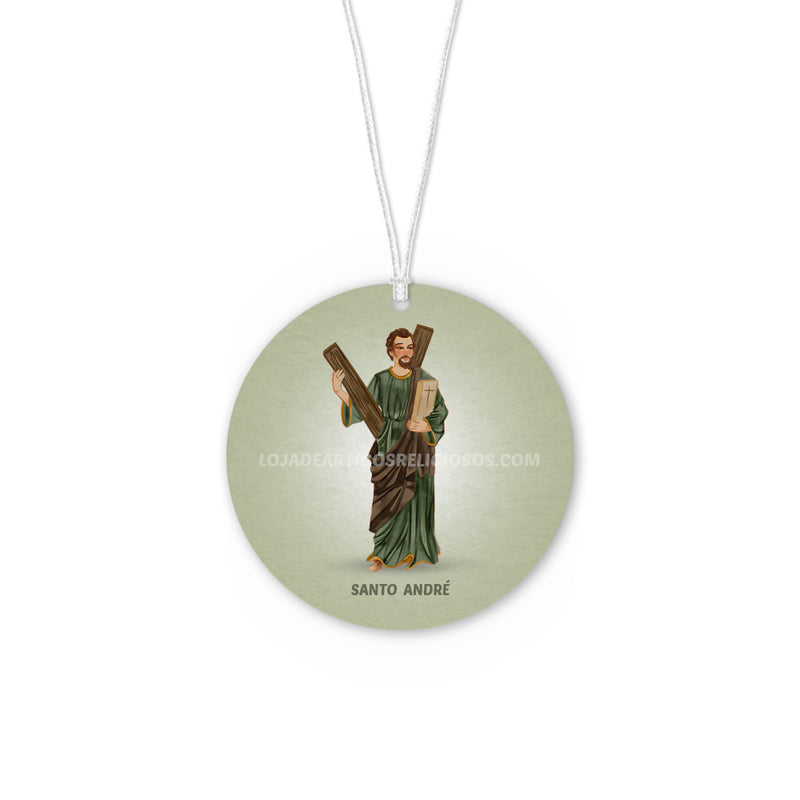 Saint Andrew car air freshener