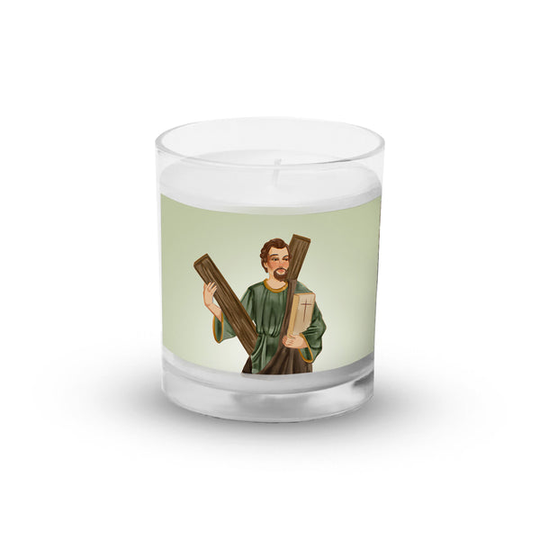 Saint Andrew candle