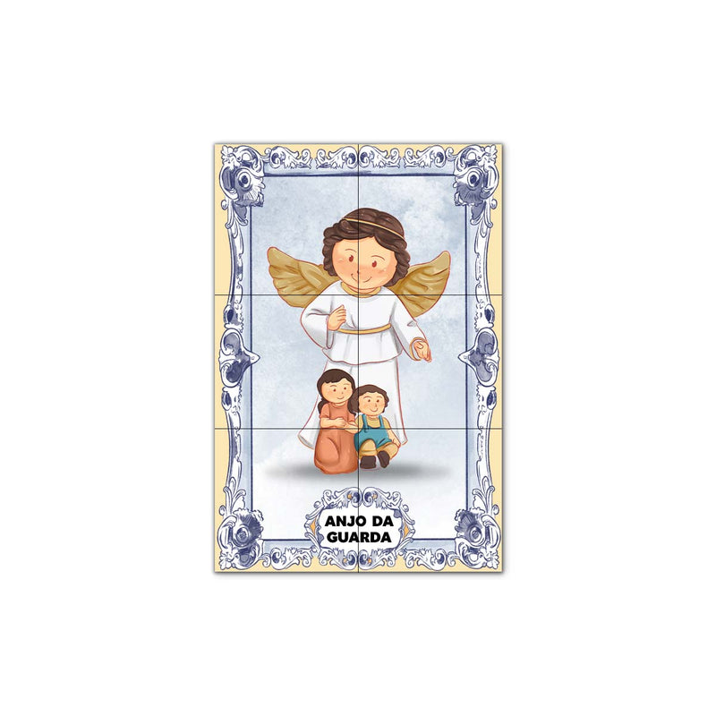 Guardian Angel Tile Panel 30 cm x 45 cm