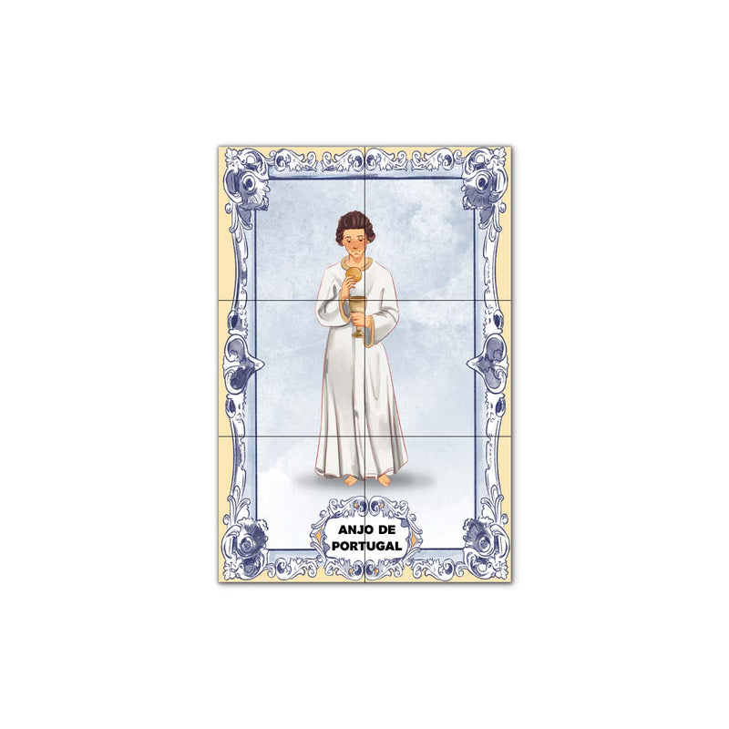 Angel of Portugal Tile Panel 30 cm x 45 cm