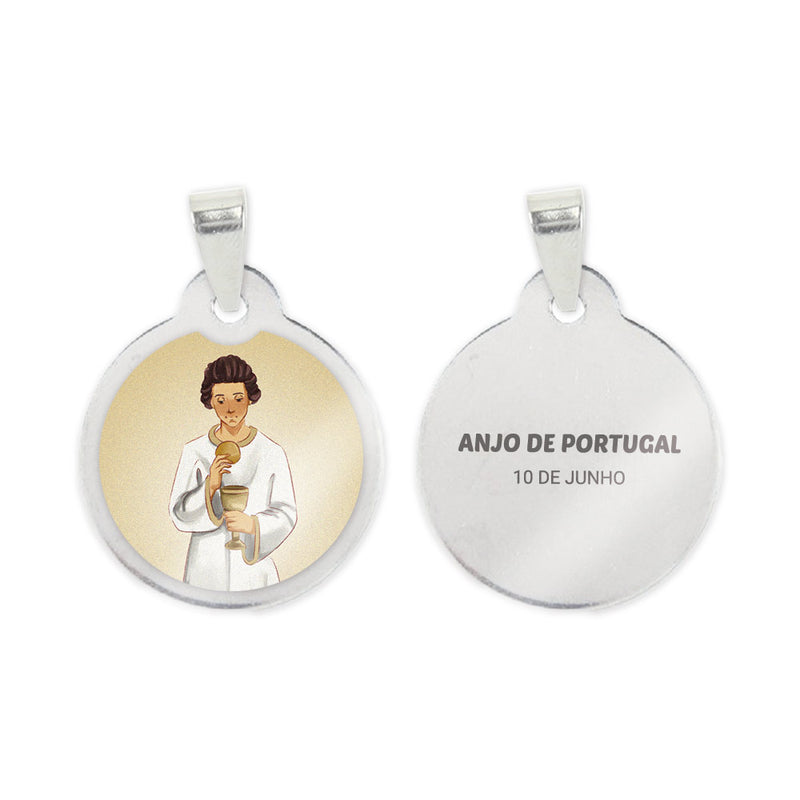 Angel of Portugal Steel Medal