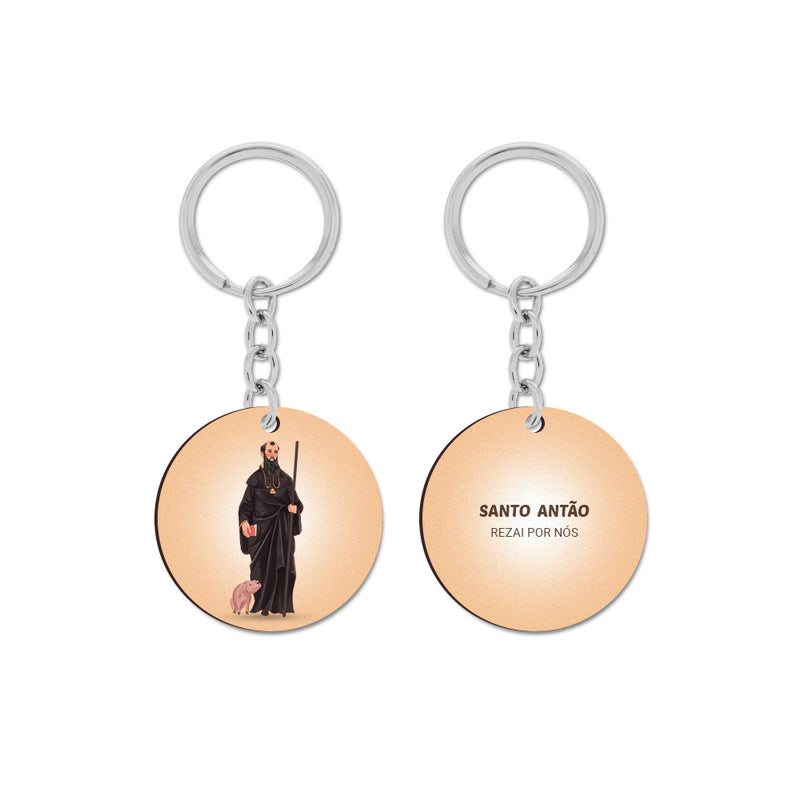Saint Anthony the Great Keychain