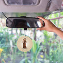 Saint Anthony car air freshener