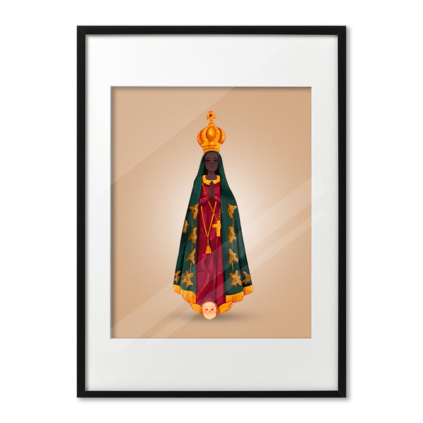 Plakat Matki Bożej z Aparecidy