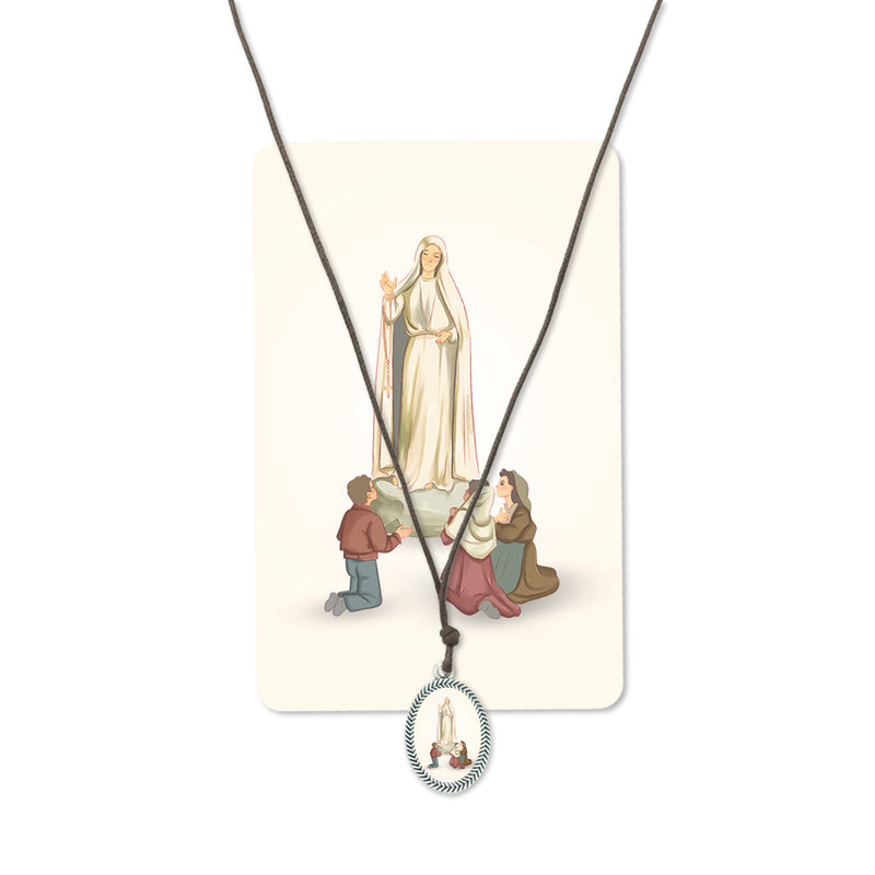 Apparition of Fátima Necklace