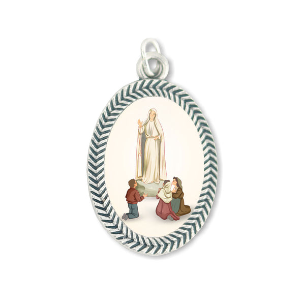 Apparition of Our Lady of Fátima medal