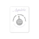 Aquarius stainless steel medal