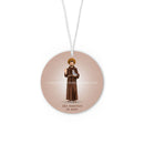 Saint Francis of Assisi car air freshener
