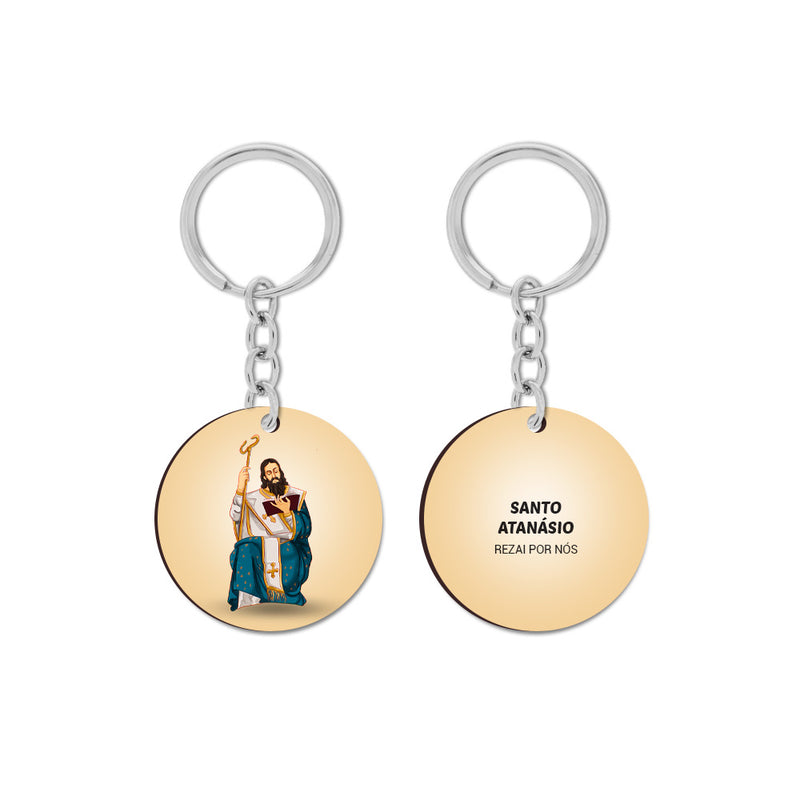 Saint Athanasius Keychain