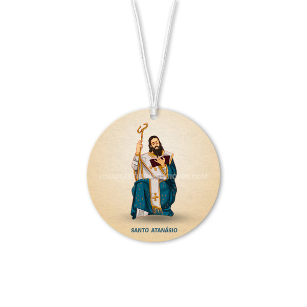 Saint Athanasius Car Air Freshener