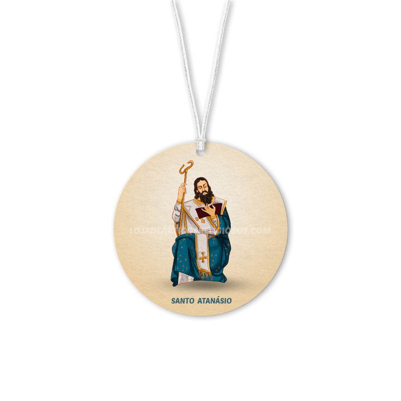 Saint Athanasius Car Air Freshener