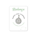 Libra stainless steel medal