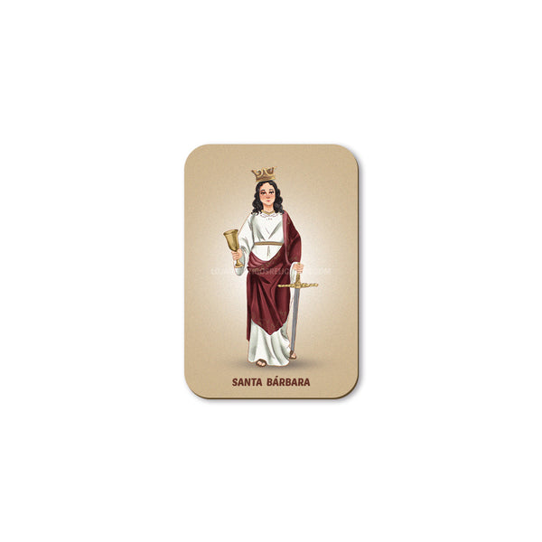 Saint Barbara Magnet