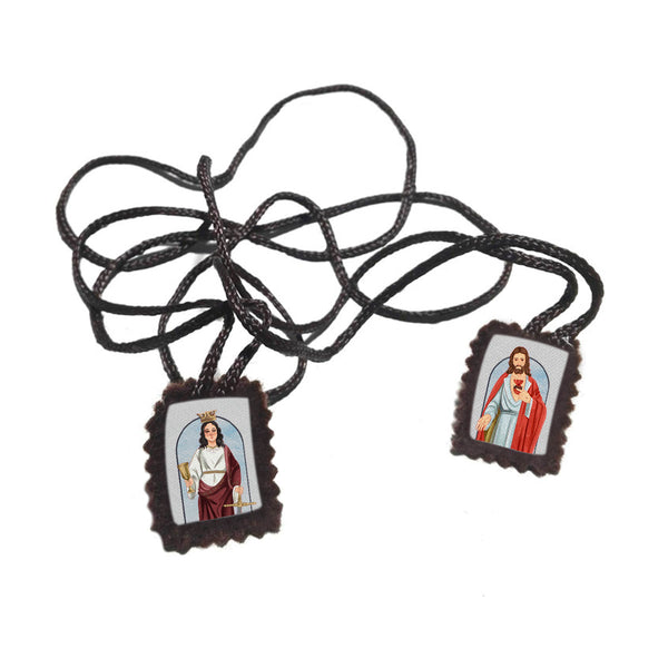 Saint Barbara Fabric Scapular