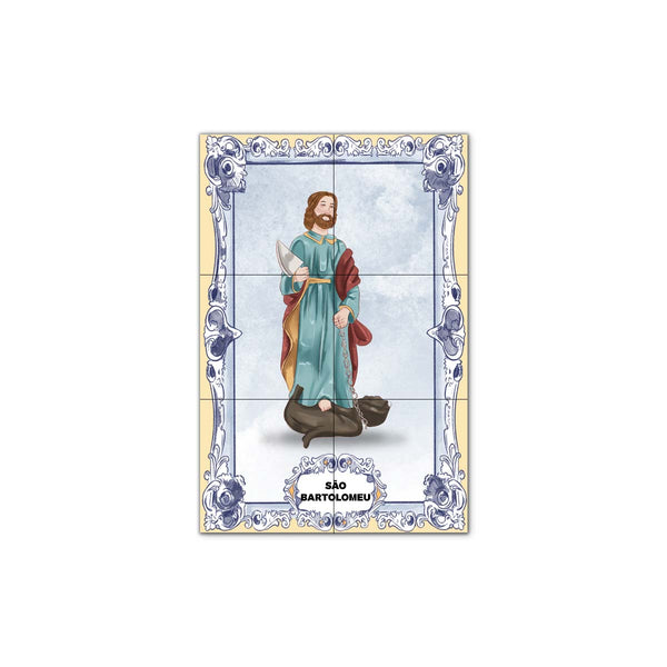 Saint Bartholomew Tile Panel 30 cm x 45 cm