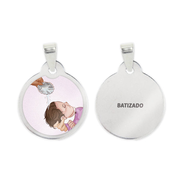 Baptism Steel Medal