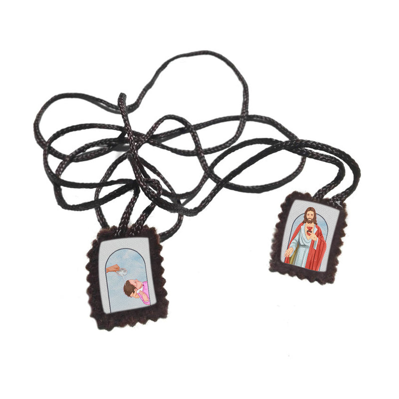 Baptism fabric scapular