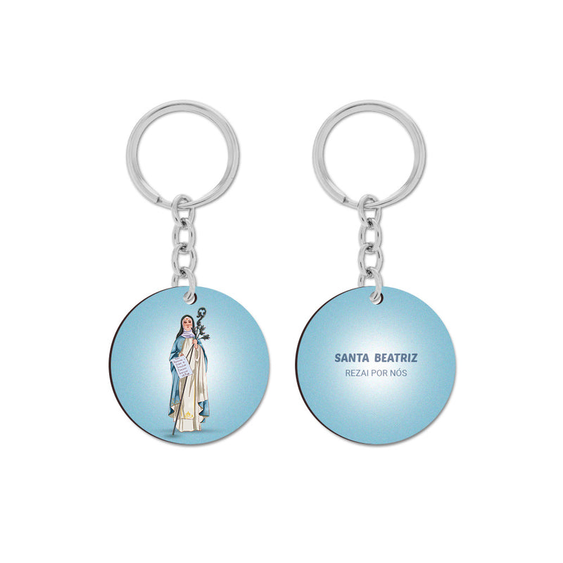 Saint Beatrice Keychain