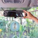 Saint Beatrice car air freshener