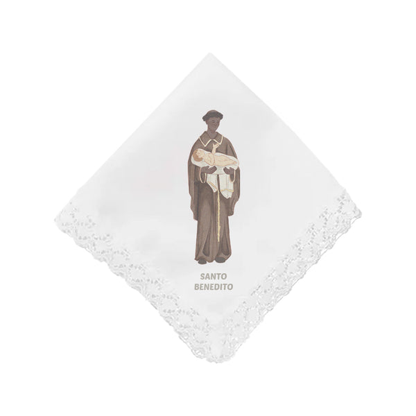 Saint Benedict handkerchief
