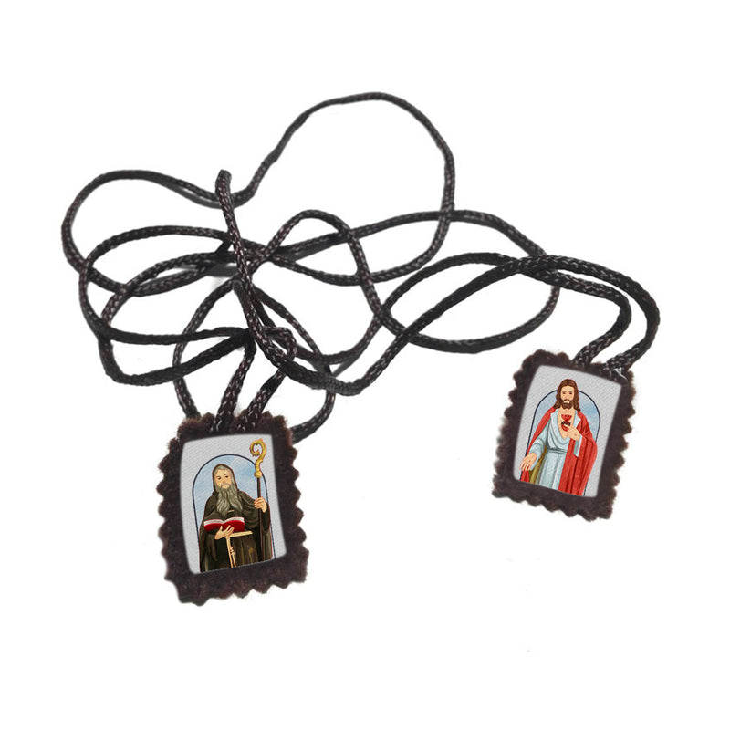 Saint Benedict Fabric Scapular