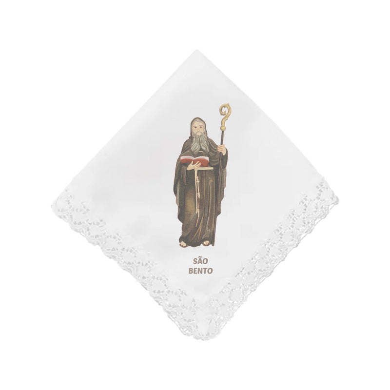 Saint Benedict handkerchief