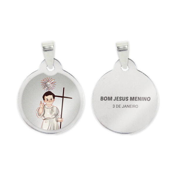 Baby Jesus Steel Medal