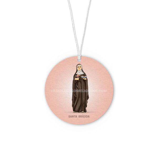 Saint Bridget car air freshener