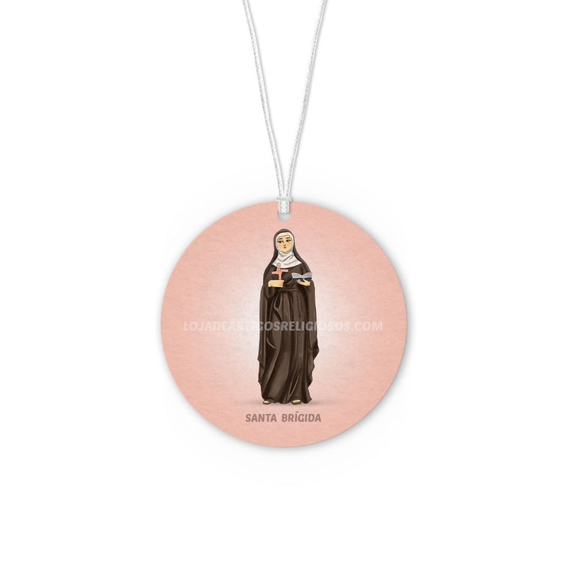 Saint Bridget car air freshener
