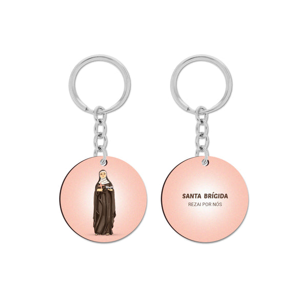 Saint Bridget Keychain